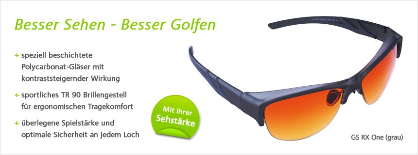 Besser Sehen - Besser Golfen - mit den neuen Golfbrillen für die Saison 2011